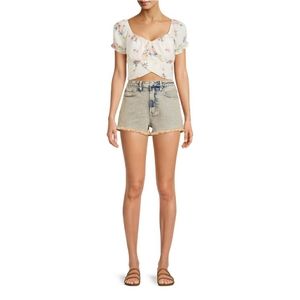 Size 7 New Madden NYC High-Rise Denim Shorts